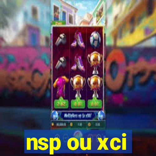 nsp ou xci